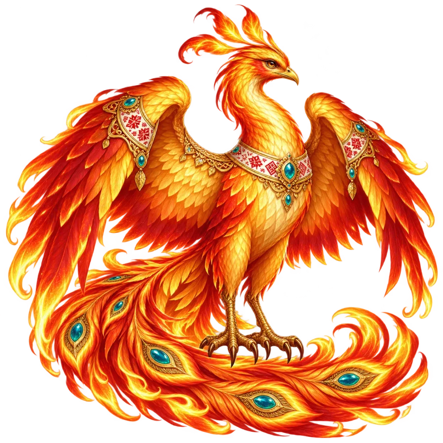 Firebird, the golden winged Premium hero